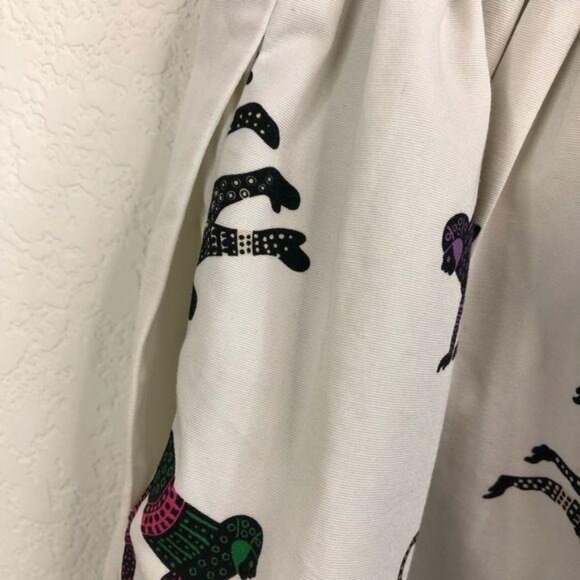 MSGM Panther Print Skirt Flare Full Monkey Circle - Picture 12 of 14